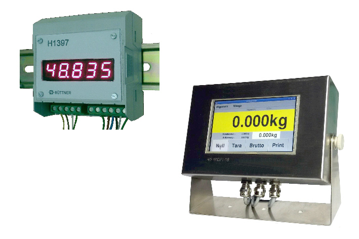 Wiegeelektroniken, Wiege- und Dosiersteuerungen