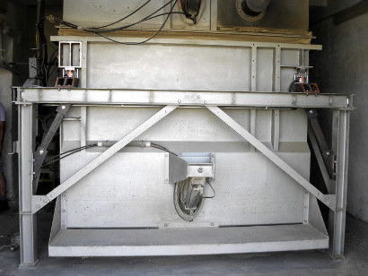 Weighing bin after conversion (on weighing modules)